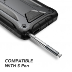 YOUMAKER Samsung Galaxy Note 8 Kemer Klipsli K�l�f (MIL-STD-810G)-Black