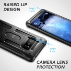 YOUMAKER Samsung Galaxy Note 8 Kemer Klipsli K�l�f (MIL-STD-810G)-Black