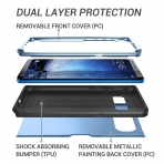 YOUMAKER Samsung Galaxy Note 8 Slim Fit Klf (MIL-STD-810G)-Blue