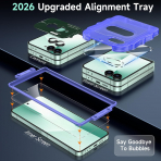 YWXTW Galaxy Z Flip 8 EPU Ekran ve Kamera Lens Koruyucu