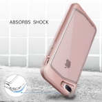 Yesgo Apple iPhone 8 Plus Kapak Klf-Rose Gold