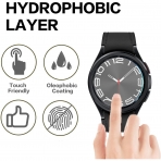 Yitkor Samsung Galaxy Watch 6 Classic Ekran Koruyucu (43mm)-Black