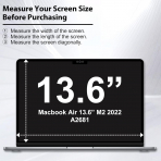 YongMai MacBook Air Ekran Koruyucu (13.6 in)