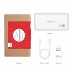 Yoobao Q12 H�zl� �arj/Ta��nabilir Batarya (12000 mAh)-White