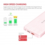Yoobao Q12 H�zl� �arj/Ta��nabilir Batarya (12000 mAh)-Pink