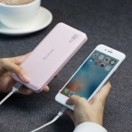 Yoobao Q12 H�zl� �arj/Ta��nabilir Batarya (12000 mAh)-Pink