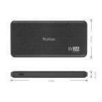 Yoobao Q12 H�zl� �arj/Ta��nabilir Batarya (12000 mAh)-Black