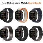 amBand Apple Watch 10 46mm Bumper Klf-Black 