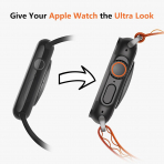 amBand Apple Watch 10 46mm Bumper Klf-Black 