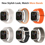 amBand Apple Watch 10 46mm Bumper Klf-Natural Titanium 