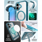 ZAGG Apple iPhone 16 Santa Cruz Snap Klf -Retro Blue