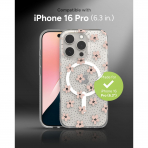 ZAGG Apple iPhone 16 Pro Milan Snap Klf -Pink Daisies