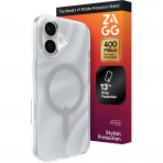 ZAGG Apple iPhone 17 Milan Snap Klf -Silver