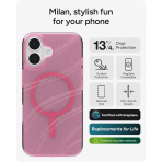 ZAGG Apple iPhone 17 Milan Snap Klf -Pink