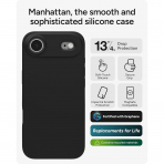ZAGG Apple iPhone Air Manhattan Snap Klf-Black