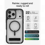 ZAGG Apple iPhone 17 Pro Max Rainier Klf-Black