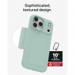 ZAGG Apple iPhone 17 Pro Max Luxe Snap K�l�f-Green Serene Mint