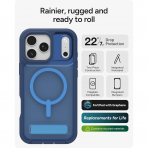 ZAGG Apple iPhone 17 Pro Max Rainier K�l�f-Blue Cobalt Horizon