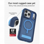 ZAGG Apple iPhone 17 Pro Max Rainier K�l�f-Blue Cobalt Horizon