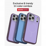 ZAGG Apple iPhone 17 Pro Max Sedona Snap K�l�f-Purple Dusty Grape