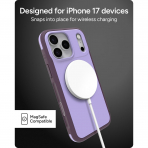 ZAGG Apple iPhone 17 Pro Max Sedona Snap K�l�f-Purple Dusty Grape