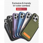 ZAGG Apple iPhone 17 Pro Max Sedona Snap K�l�f- Blue Royal Ember