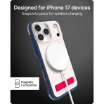 ZAGG Apple iPhone 17 Pro Max Sedona Snap K�l�f-Red Light 
