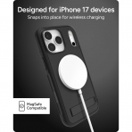 ZAGG Apple iPhone 17 Pro Max Sedona Snap K�l�f-Pitch Black