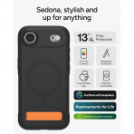 ZAGG Apple iPhone Air Sedona Snap Klf-Flood Black
