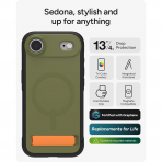 ZAGG Apple iPhone Air Sedona Snap Klf-Green Sea Kelp