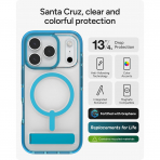 ZAGG Apple iPhone 17 Pro Santa Cruz Klf-Blue