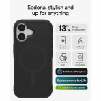 ZAGG Apple iPhone 17 Sedona Snap Klf-Flood Black