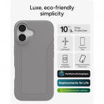 ZAGG Apple iPhone 17 Luxe Snap Klf-Gray
