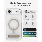 ZAGG Apple iPhone Air Santa Cruz Klf-Titanium