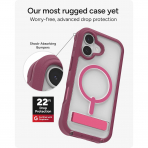 ZAGG Apple iPhone 17 Rainier Klf-Red Black Cherry