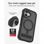 ZAGG Apple iPhone 17 Rainier Klf-Smoke Black