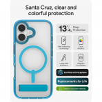 ZAGG Apple iPhone 17 Santa Cruz Klf-Blue