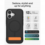 ZAGG Apple iPhone 17 Sedona Snap Klf-Flood Black