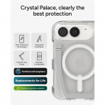 ZAGG Crystal Palace Clear iPhone Duo Standl� K�l�f�