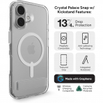 ZAGG Apple iPhone 16 Crystal Standl Klf