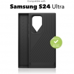 ZAGG Denali Serisi Samsung Galaxy S24 Ultra Klf-Black