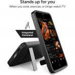 ZAGG Samsung Galaxy S25 Denali Kickstandl Klf-Black