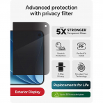 ZAGG Glass Elite iPhone Duo Gizlilik Ekran Koruyucu