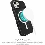 ZAGG Luxe Snap Serisi Apple iPhone 15 MagSafe Uyumlu Klf-Blue