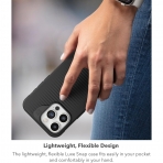 ZAGG Luxe Snap Serisi Apple iPhone 15 Pro Max MagSafe Uyumlu Klf-Clear