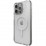 ZAGG Luxe Snap Serisi Apple iPhone 15 Pro Max MagSafe Uyumlu Klf-Clear