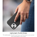 ZAGG Manhattan Snap Serisi Apple iPhone 15 MagSafe Uyumlu Klf-Plum