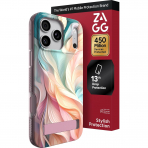 ZAGG Milan iPhone 18 Pro Max Standl� K�l�f-Feather Ethereal Essence