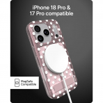 ZAGG Milan iPhone 18 Pro Standl� K�l�f-Polka Dot