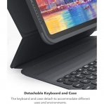 ZAGG Pro Keys Serisi iPad Pro Kablosuz Klavyeli Klf (10.2 in)